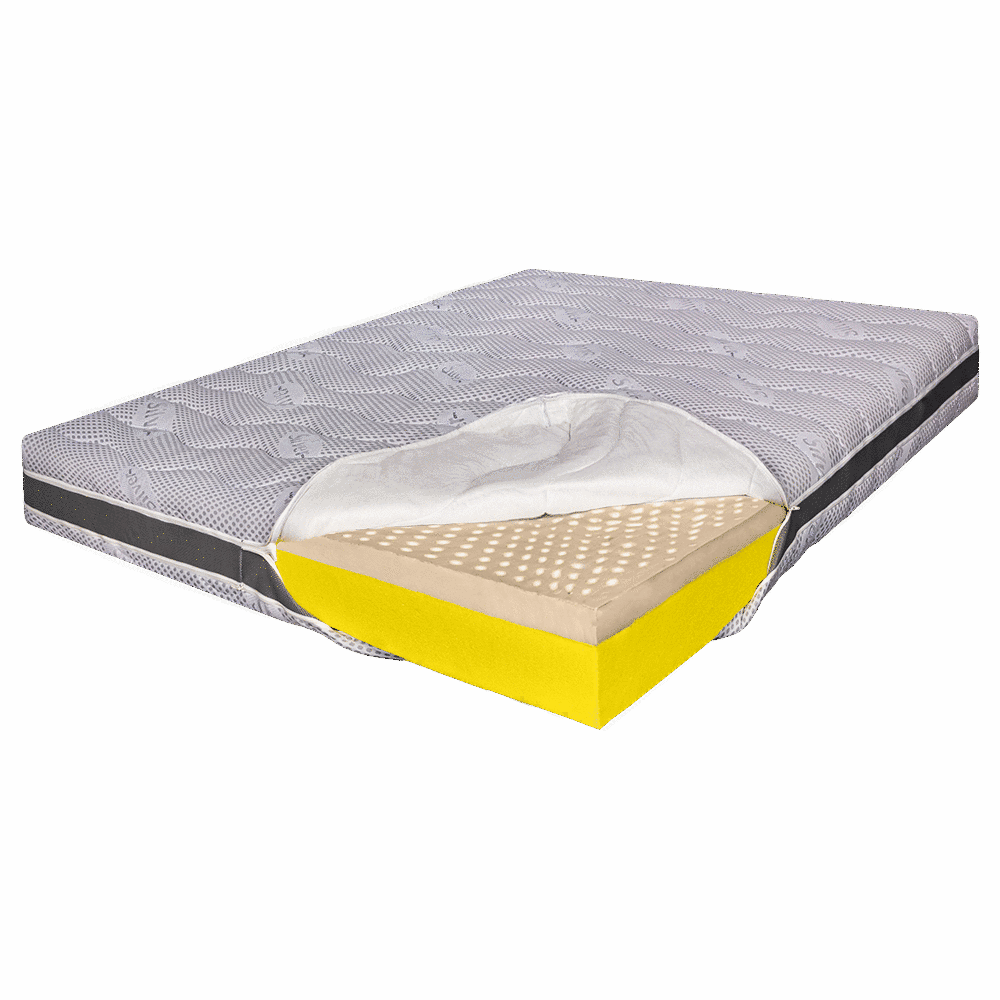Saltea de pat Ortopedica, din Latex, 90×200 – Husa Ioni de Argint, 23 cm, Reversibila, Hotel Range 90x200 imagine noua somnexpo.ro