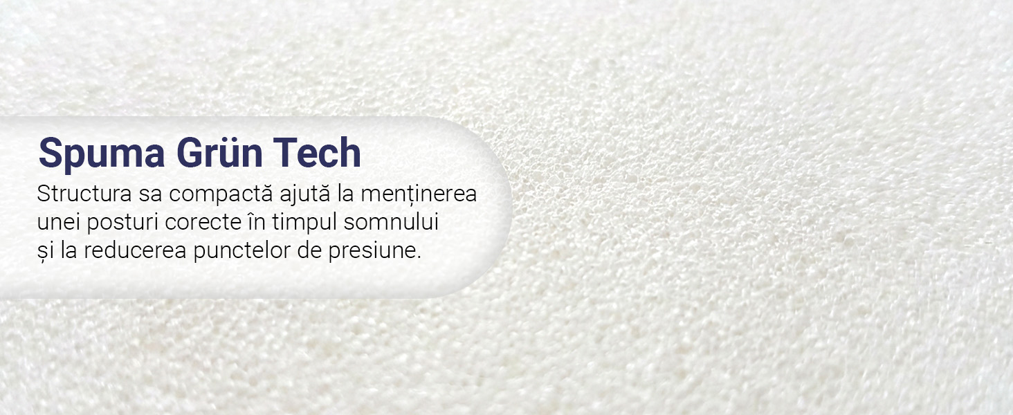 Saltea De Pat Ortopedica, Memory Hd 17+5+1, Lavanda Strong