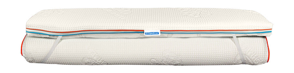 Topper Saltea Ortopedic- Cocos Memory, 3+2+3, Ecotrend