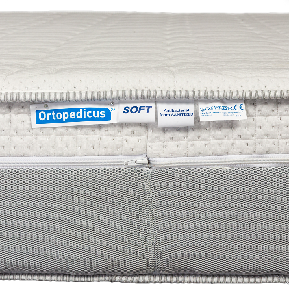 Saltea De Pat Ortopedica, Din Spuma Cu Memorie, 120X200 – Spine Tech, 28 Cm, Hotel Range - 2 Saltea De Pat Ortopedica 160X200 - Lavanda Medcare, Doua Fete, 24 Cm, Hotel Range, Ortopedicus