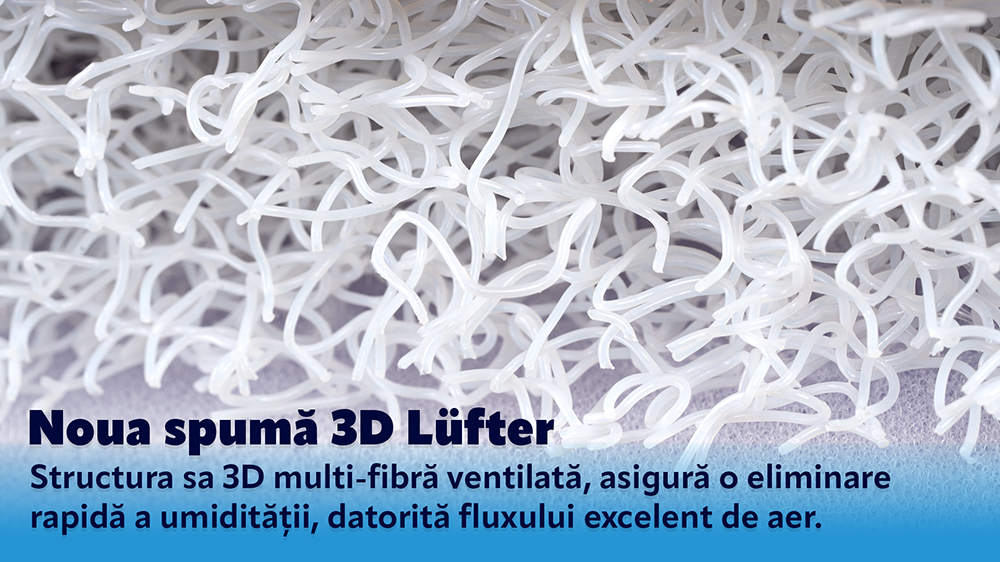 Saltea De Pat Ortopedica- Hemp Rest, Husa Bumbac Si Canepa