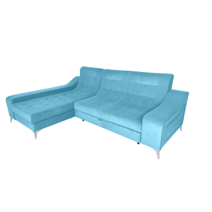 Coltar Extensibil Cu Lada Depozitare, Ikarus, Baby Blue, Ortopedicus