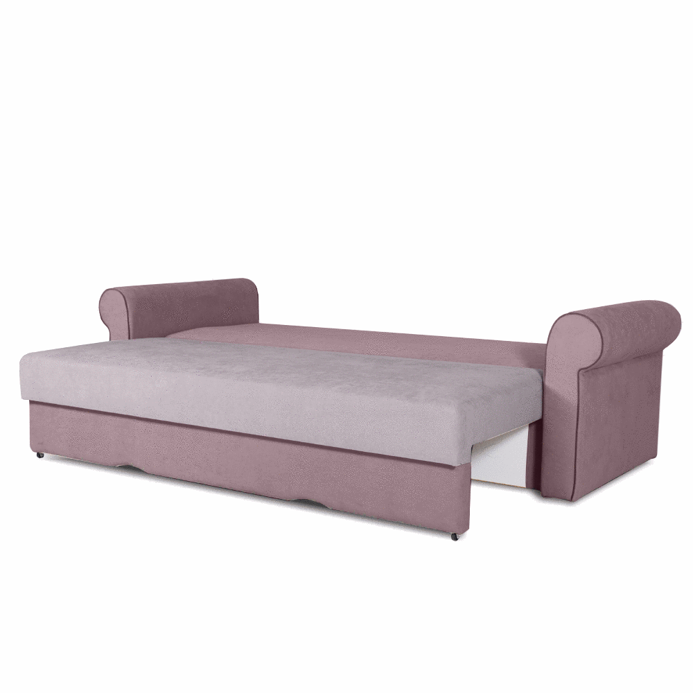 Canapea Extensibila, Lada Depozitare, Stil Englezesc, Grace, Gri - 3 Canapea Extensibila, Lada Depozitare, Stil Englezesc, Grace, Ortopedicus