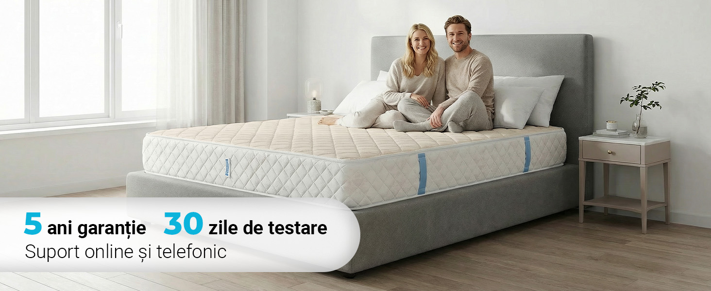 Saltea De Pat Cu Arcuri Pocket, Ergomed Memory Line