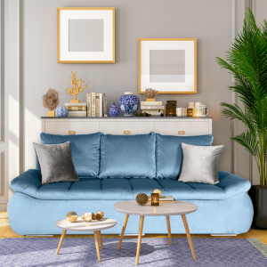 Canapea Extensibila Cu Lada De Depozitare Zima Ortopedicus