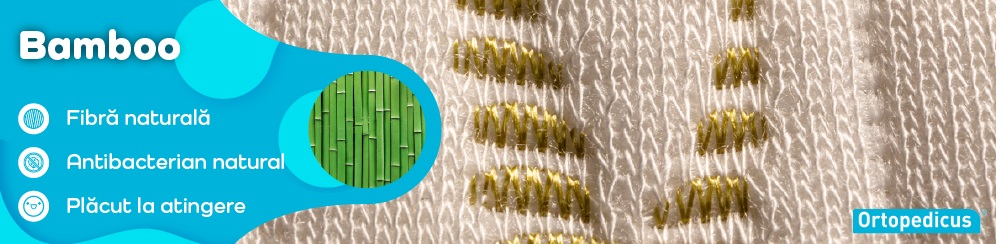 Saltea Copii Ortopedica Bio Cocos Bio Bambus 60 X 120