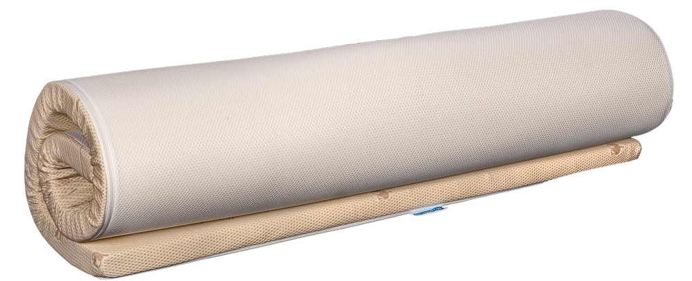 Topper Saltea Memory 3+3 Bio Bumbac