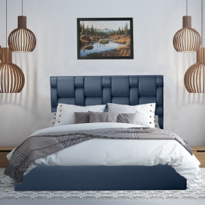 Pat Tapitat, Cu Somiera Rabatabila Si Lada De Depozitare, Bjorn, Ortopedicus