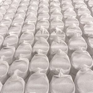 Pat Tapitat, American Cu Boxspring, 120X200, Aldo, Albastru