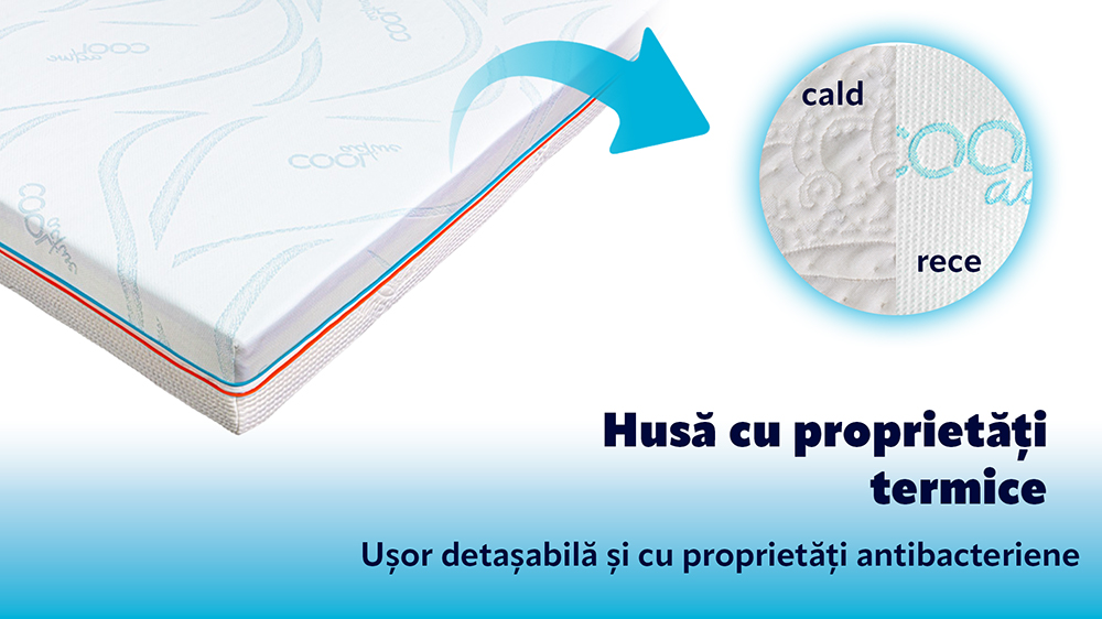 Saltea Pentru Copii, Cu Arcuri Pocket, 140X200- Bio Cocos, Latex, Econatura - 11 Saltea Pentru Copii, Cu Arcuri Pocket- Bio Cocos, Latex, Econatura