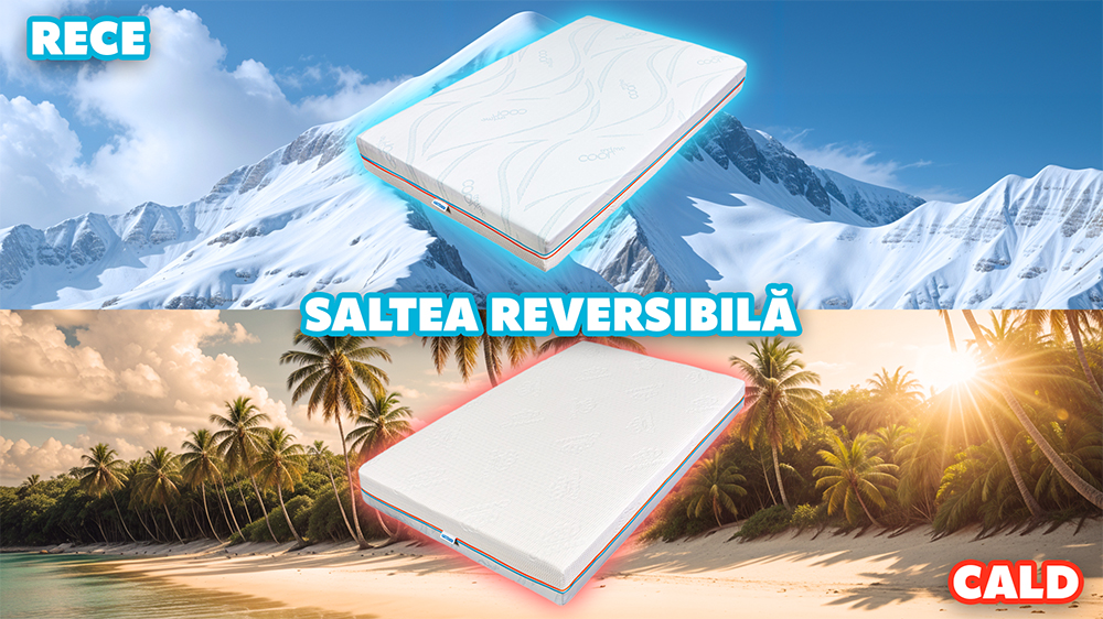 Saltea Pentru Copii, Cu Arcuri Pocket- Bio Cocos, Latex, Econatura