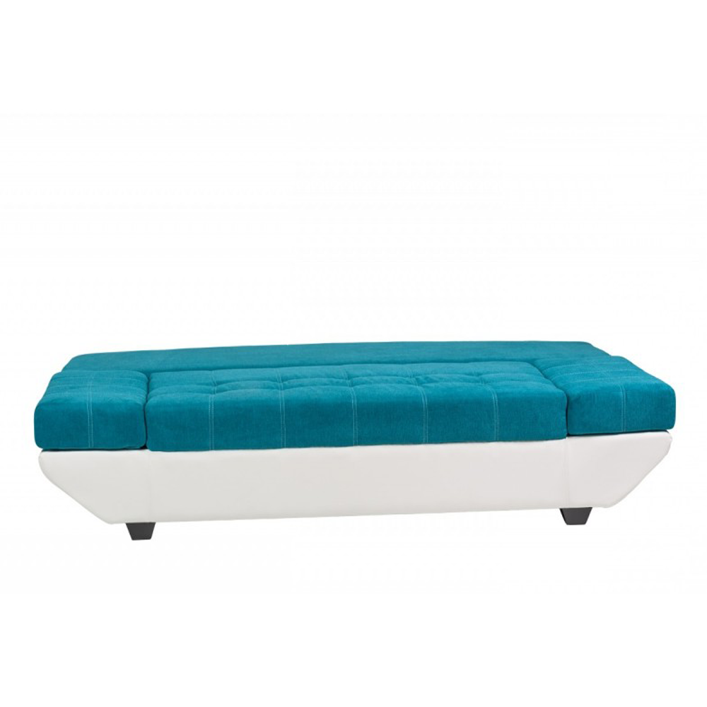 Canapea Extensibila 2 Locuri Afrodita Turquoise - 3 Canapea Extensibila 2 Locuri Afrodita Turquoise, Ortopedicus