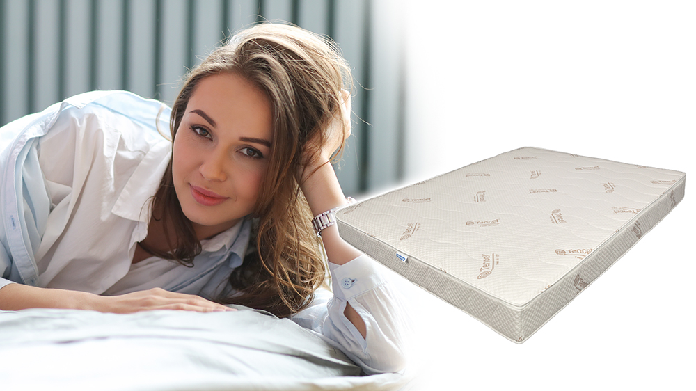 Saltea De Pat Ortopedica, Tencel Air Hybrid 3+12+3, Doua Fete