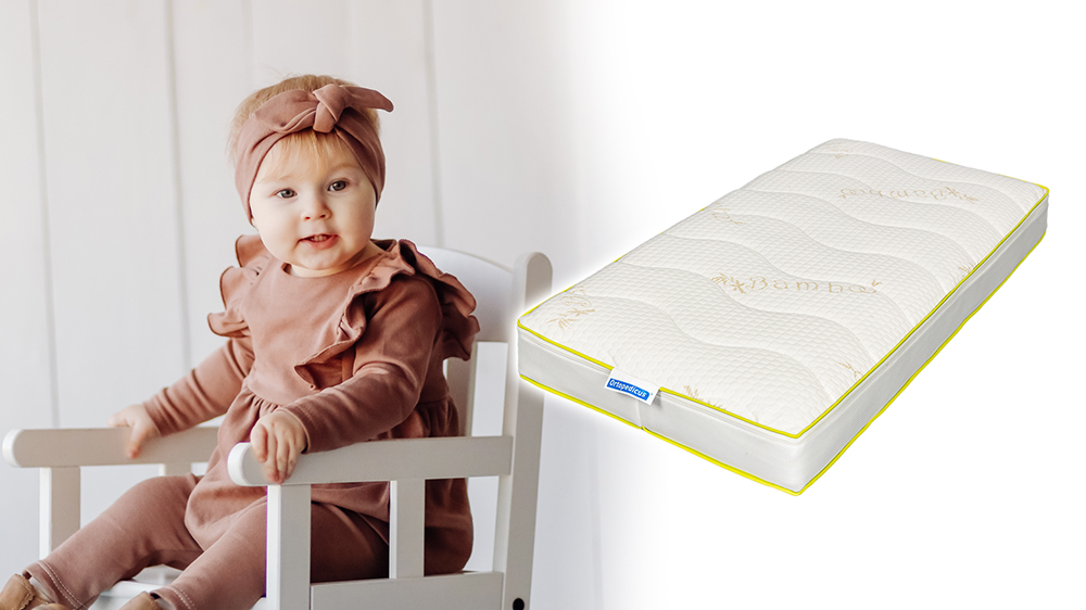 Saltea De Pat Ortopedica Pentru Copii – Arcuri Pocket, Bio Cocos, Bio Bambus, Zen Baby
