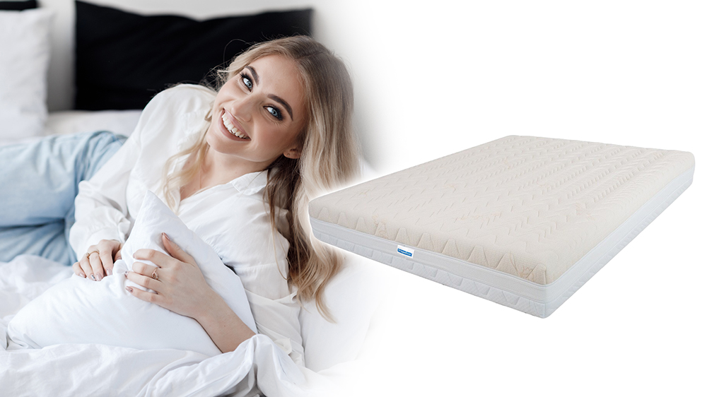 Saltea De Pat, Bio Bumbac Memory 18+7+2