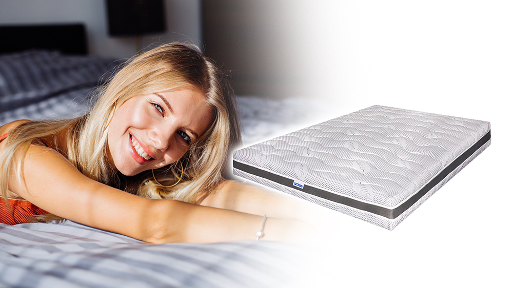 Saltea Pat Ortopedica Cu Arcuri Pocket, 200×200 – 100% Latex, Ioni De Argint, 26 Cm, Hotel Range - 1 Saltea Pat Ortopedica Cu Arcuri Pocket – 100% Latex, Ioni De Argint, 26 Cm, Hotel Range