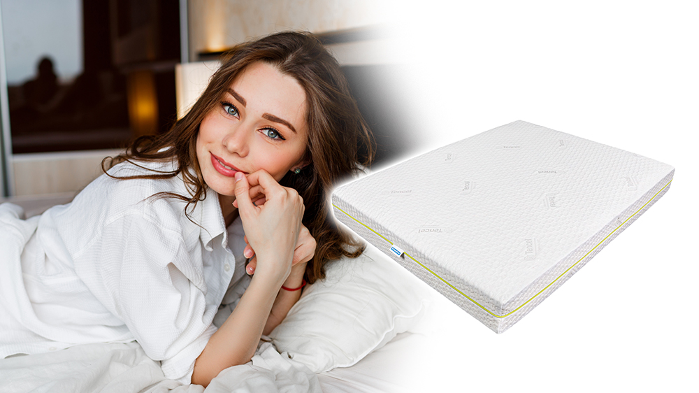 Saltea De Pat Ortopedica, Din Spuma Cu Memorie, 140X200 - Tencel Ecotrend Pro - 1 Saltea De Pat Ortopedica, Din Spuma Cu Memorie,- Tencel Ecotrend Pro
