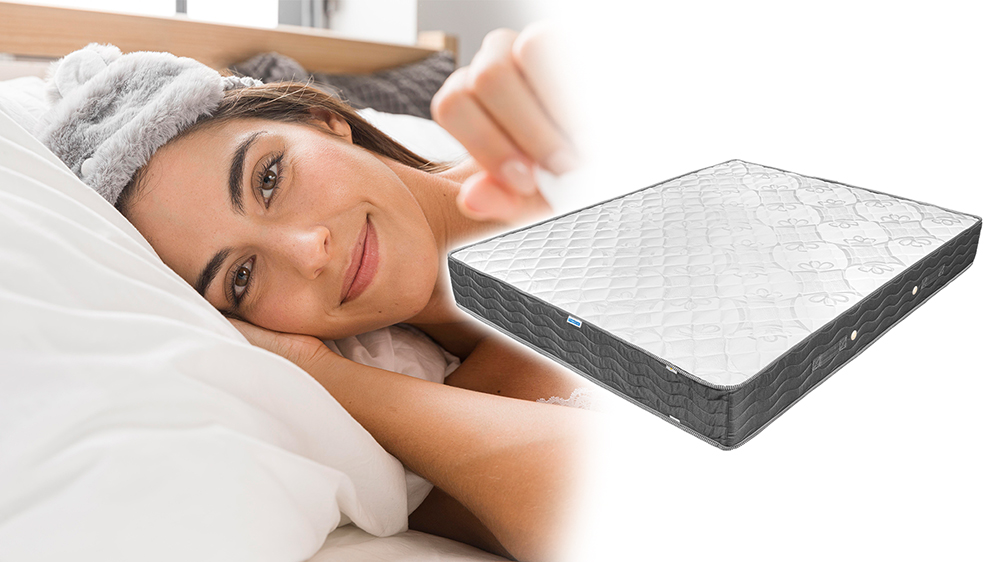 Saltea De Pat Ortopedica Cu Arcuri- Prime Support, Fata Vara, Iarna