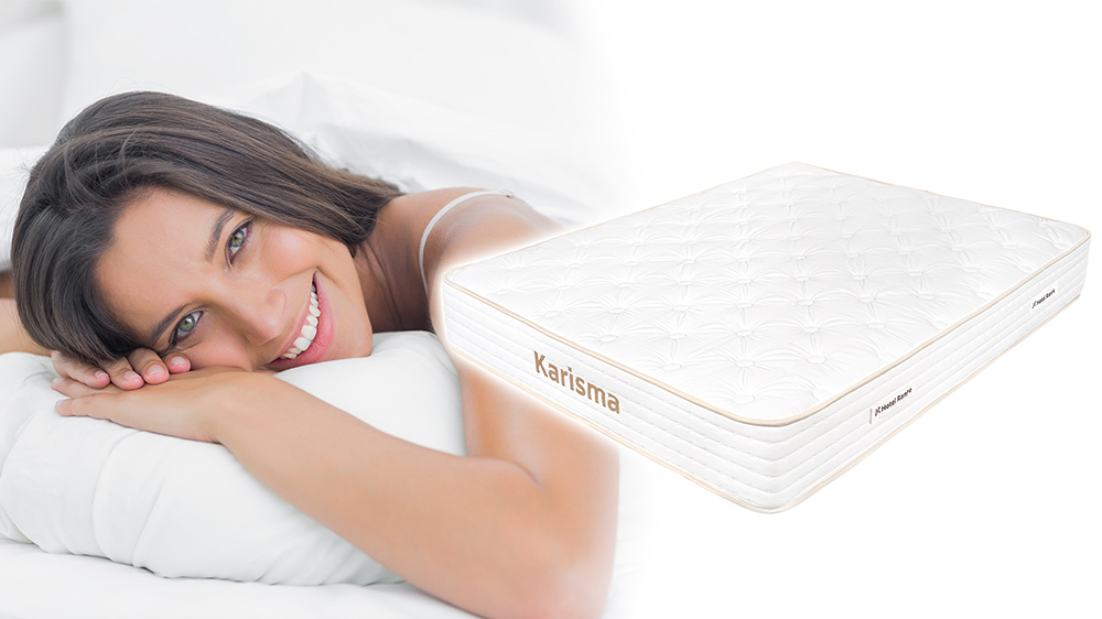 Saltea De Pat Cu Arcuri Pocket– Karisma, 28 Cm, Husa Bumbac Satinat, Hotel Range