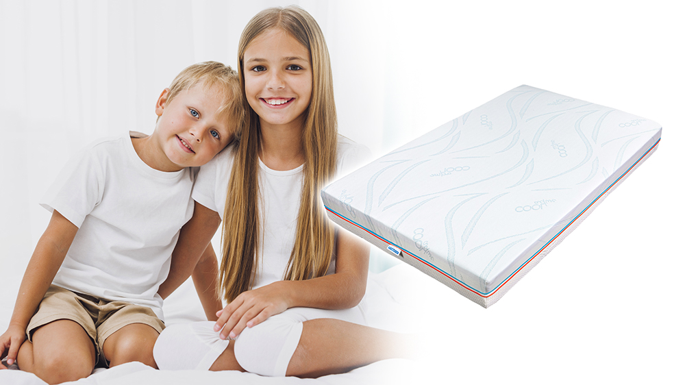 Saltea Pentru Copii, Cu Arcuri Pocket, 140X200- Bio Cocos, Latex, Econatura - 1 Saltea Pentru Copii, Cu Arcuri Pocket- Bio Cocos, Latex, Econatura