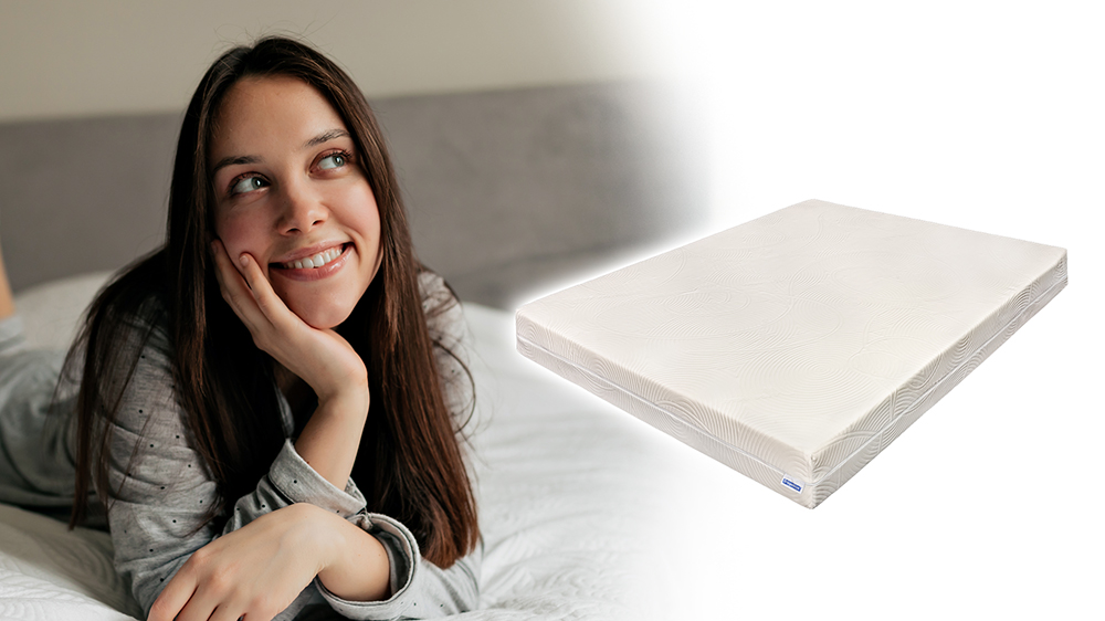 Saltea Super Ortopedica Ergomed, Aloe Vera, Reversibila, 20+1 Cm