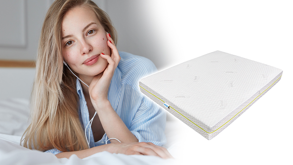 Saltea De Pat Ortopedica, Din Spuma Cu Memorie- Tencel Ecotrend