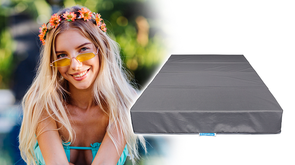 Saltea Pliabila Cu Husa Impermeabila- Fold &Amp; Go