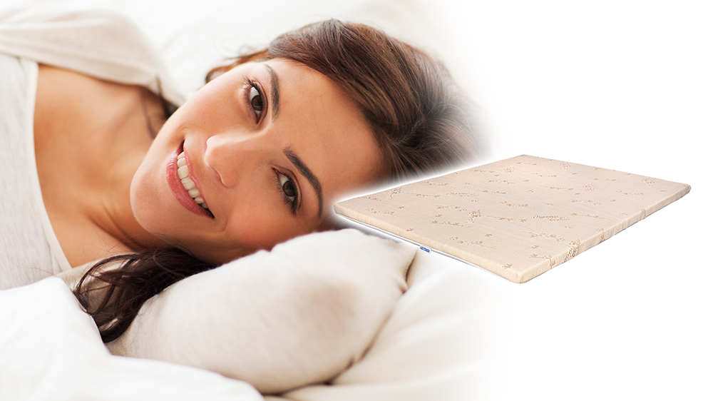 Topper Saltea Super Ortopedic Air 7 Cm, Bio Bumbac Cooler, Ortopedicus