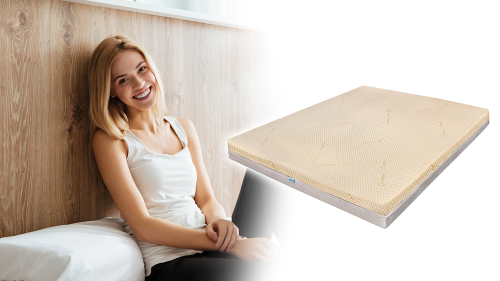 Saltea De Pat Super Ortopedica Air, Bio Bumbac Cooler, Fata Vara Iarna, Fara Arcuri