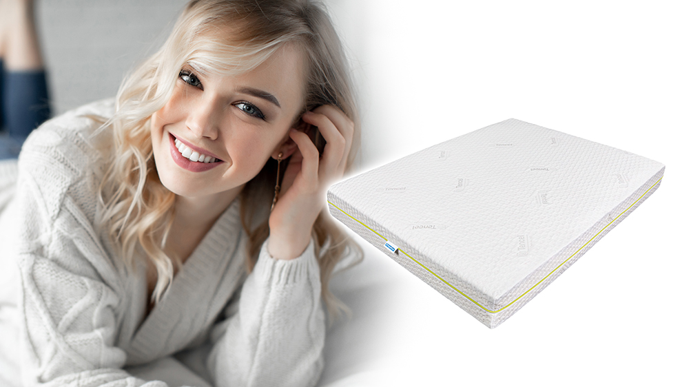 Saltea De Pat Cu Arcuri Pocket 120X200 - Tencel Ecotrend - 1 Saltea De Pat Cu Arcuri Pocket - Tencel Ecotrend