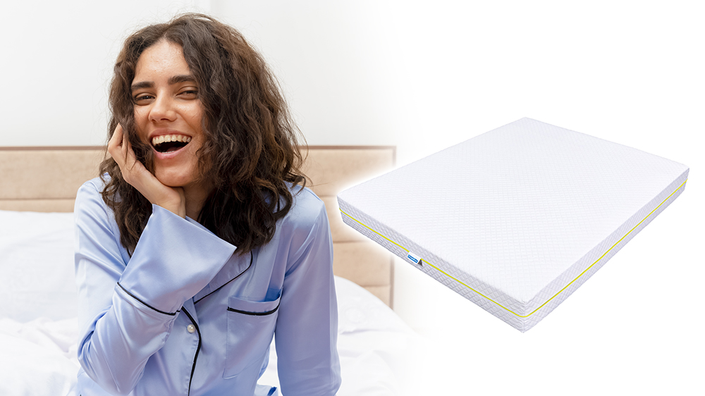 Saltea Super Ortopedica Ergomed, Microfibra, 18+2 Cm