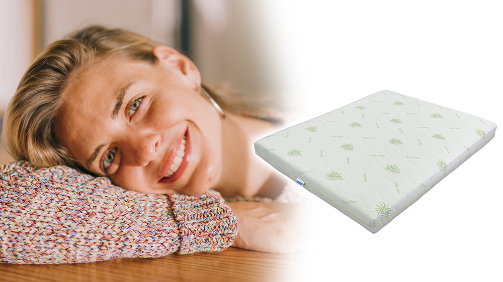 Saltea De Pat Super Ortopedica Aloe Vera Fit, 12 Cm, 120X200 - 1 Saltea De Pat Super Ortopedica Aloe Vera Fit, 12 Cm