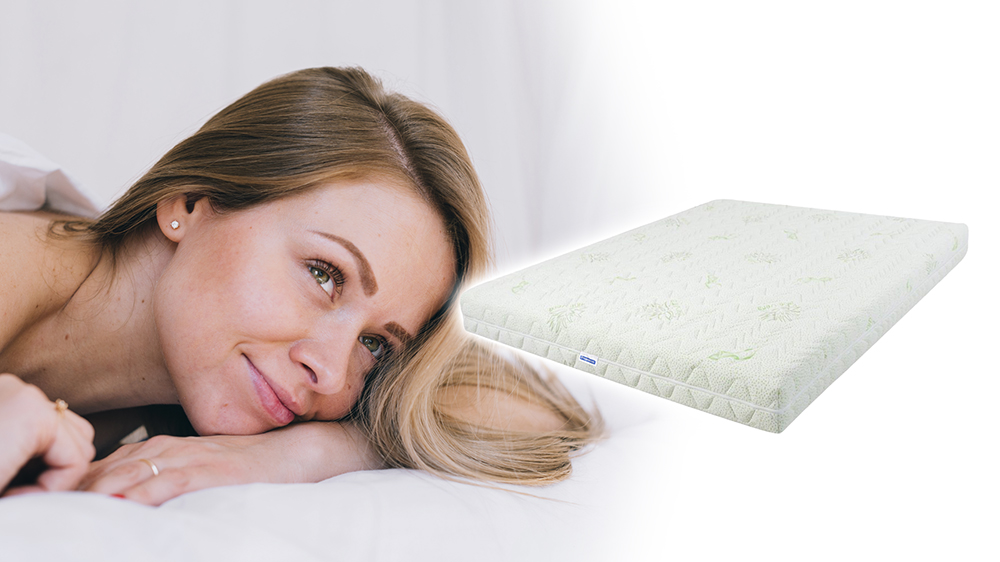 Saltea De Pat Ortopedica , Memory 15+3, Aloe Vera, 130 X 200 - 1 Saltea De Pat Ortopedica, Memory 15+3, Aloe Vera