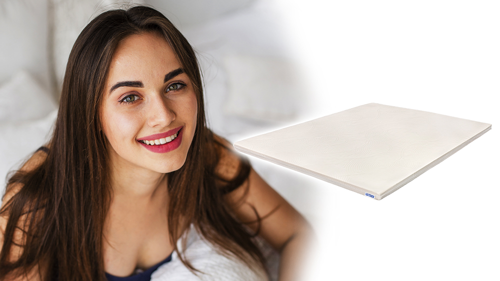 Topper Saltea Ortopedic- 7 Cm, Aloe Vera Ergomed