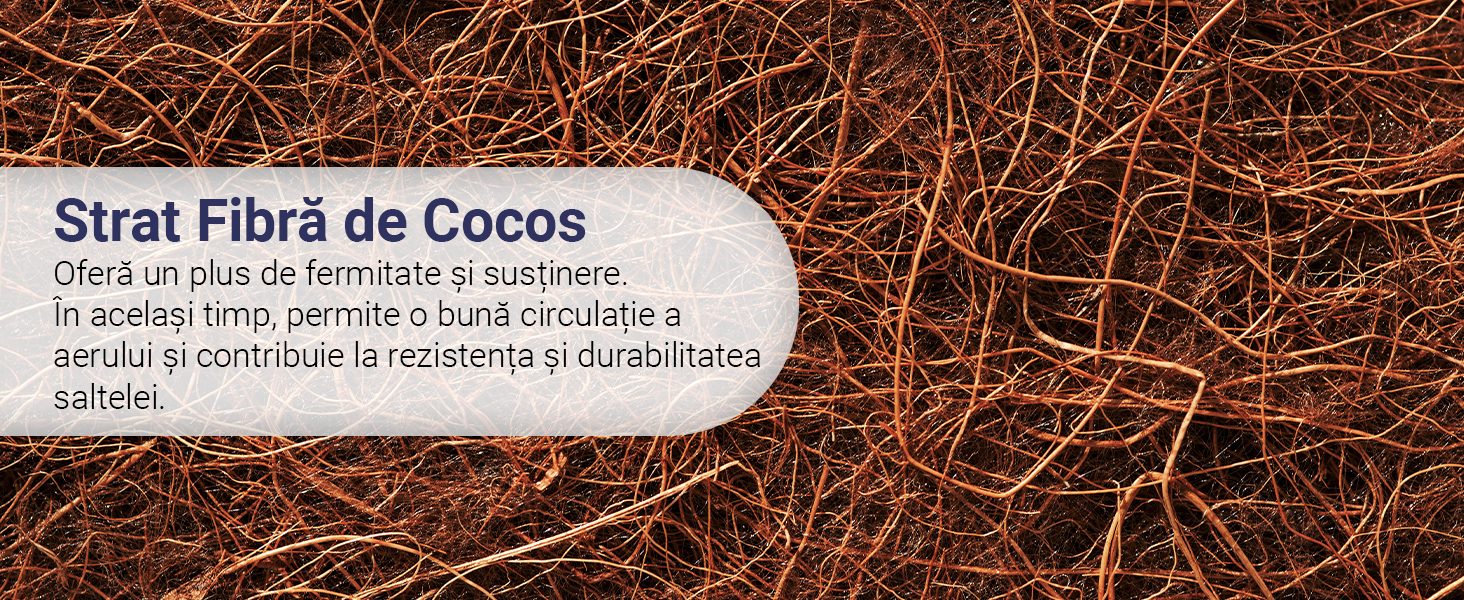 Saltea De Pat Cu Arcuri Pocket, 160×200 – Thermal Cool Dream, 27 Cm, Bio Cocos, Latex, Hotel Range - 7 Saltea De Pat Cu Arcuri Pocket – Thermal Cool Dream, 27 Cm, Bio Cocos, Latex, Hotel Range